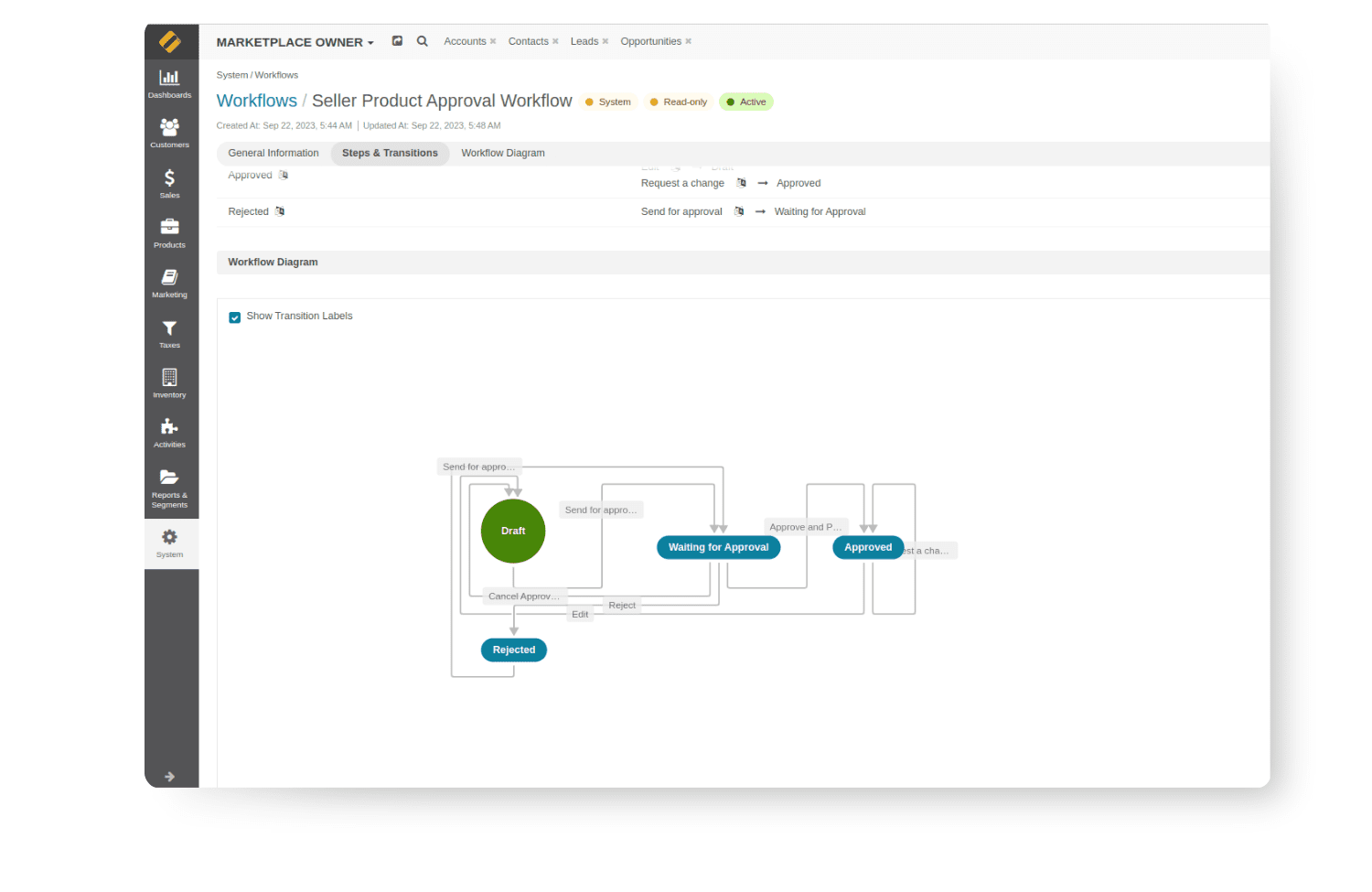 Improved Seller Onboarding