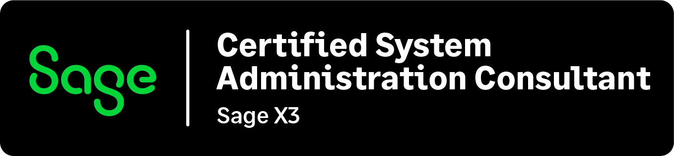 Sage X3 Certified System Administration Consultant