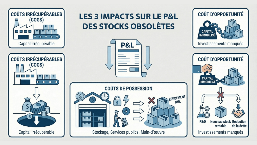 Les 3 impacts à P&L