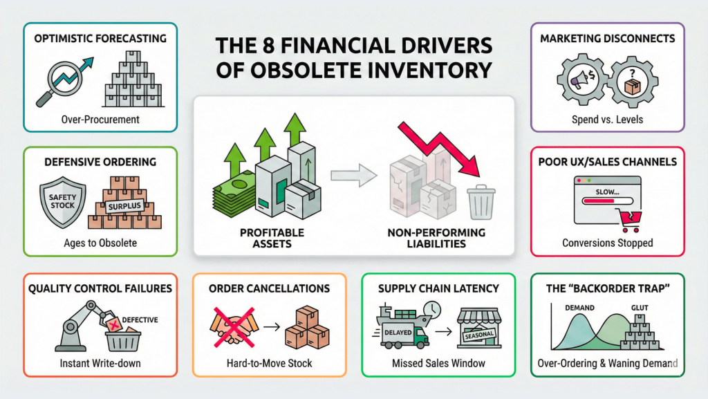 The 8 Financial Drivers of Obsolete Inventory