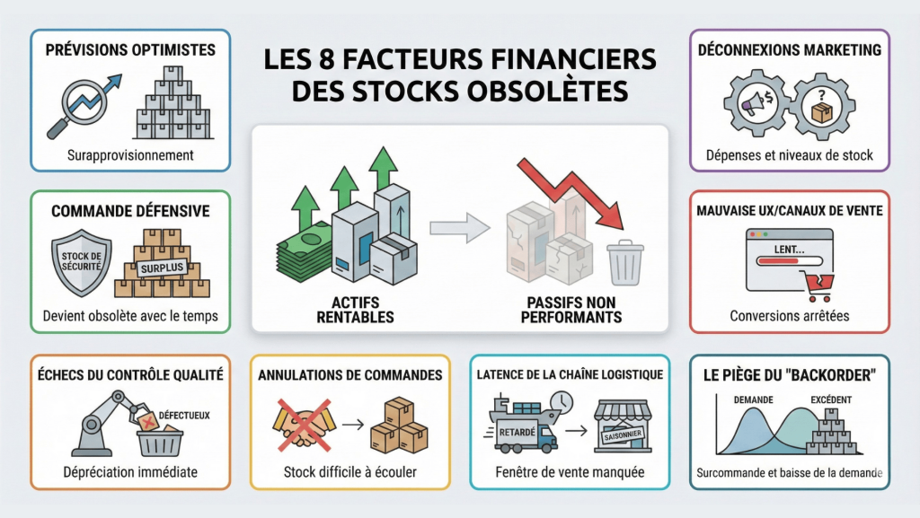 Les 8 Facteurs Financiers du Stock Obsolète