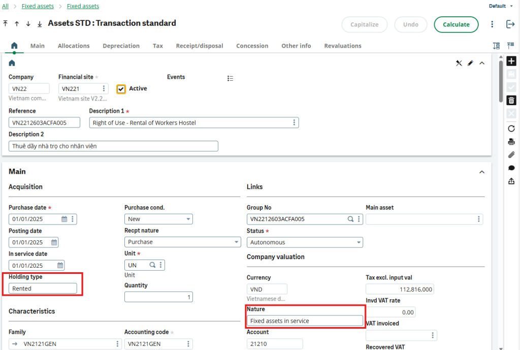 Contractual Fields for Lease Management 1