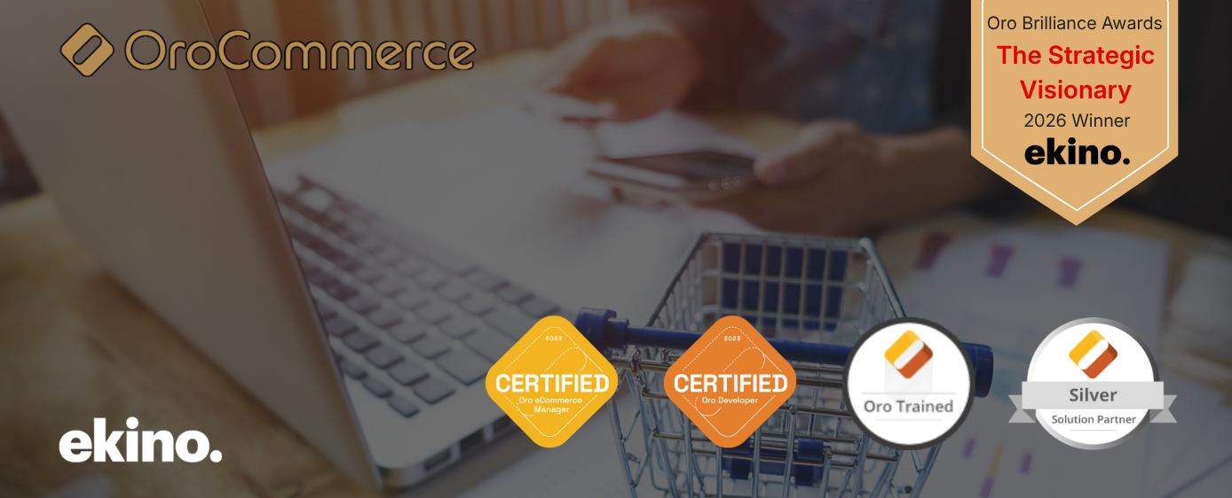 Đối tác chứng nhận và đạt giải thưởng từ phiên bản OroCommerce đầu tiên năm 2017.
