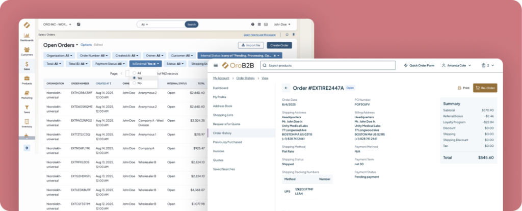 Efficient and Stable Commerce Management